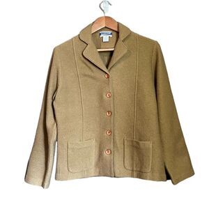Pendleton 100% wool button  sweater‎